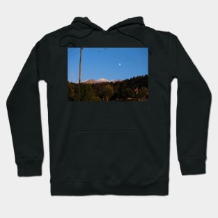 Switzerland - Mountains with moon Hoodie